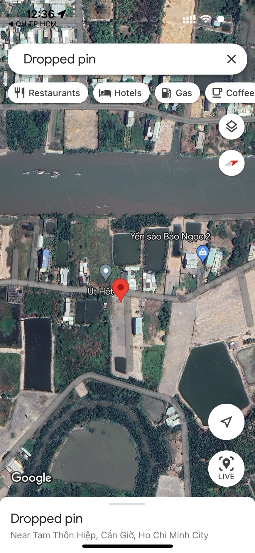 Bán đất MT đường nhựa, xã Tam Thôn Hiệp, CG: 22 x 105, giá 23 tỷ.