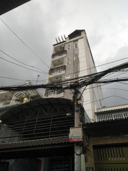 Bán nhà mặt tiền 7 tầng quận Bình Thanh, thu nhập 97tr/th