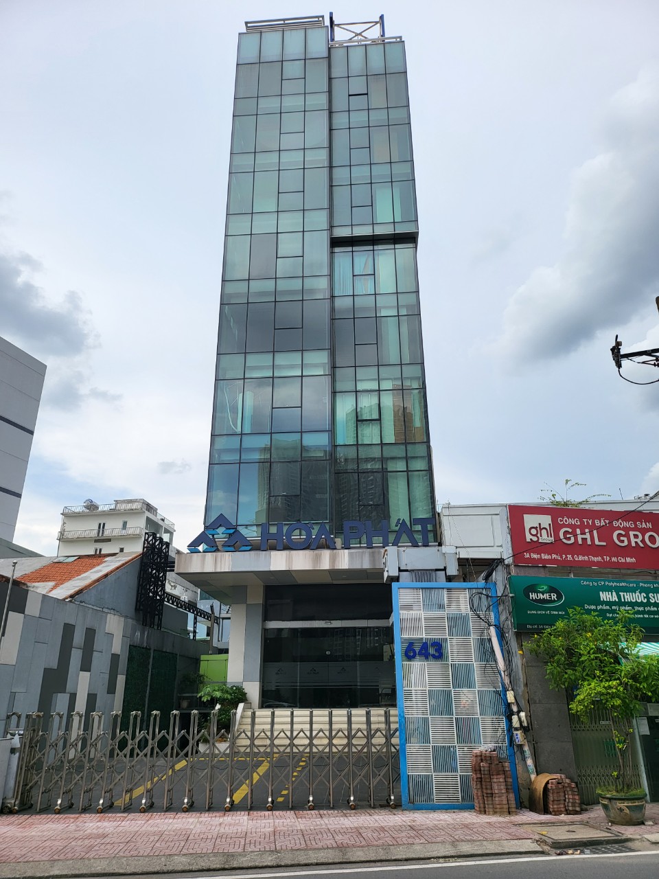 Bán tòa nhà MT Điện Biên Phủ, P25, Bình Thạnh, Dt nở hậu 16.5x40m, hầm 10 tầng, Giá 270 tỷ