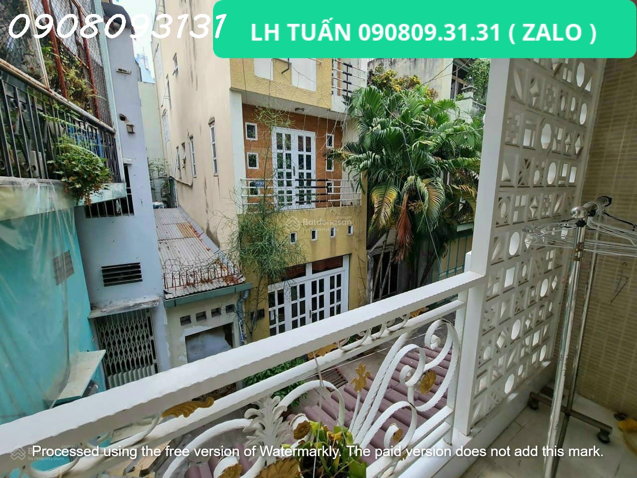 3131- Bán nhà HXH Huỳnh Văn Bánh, Phú Nhuận, 50m2 nở hậu 2 tầng, 6 tỷ 8