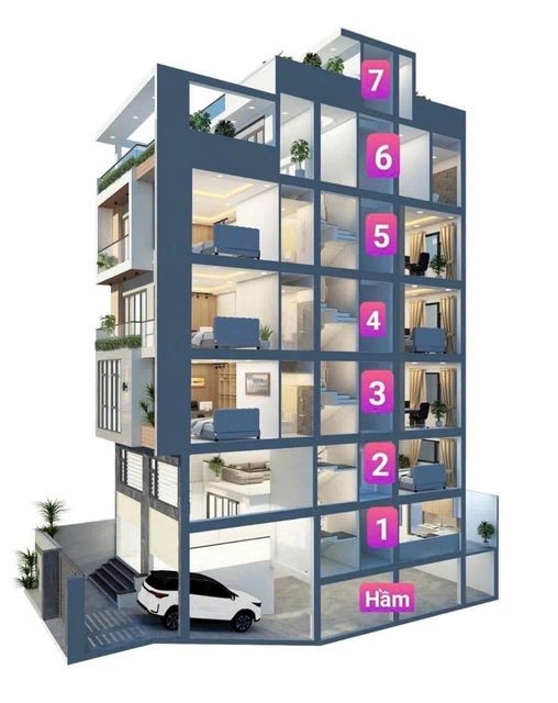 Nhà mặt tiền Vũ Ngọc Phan kế Nơ Trang Long đối diện bệnh viện Đa Khoa Gia Định : DT : 8 x23,29m - 3 Tầng _  Giá : 26 tỷ