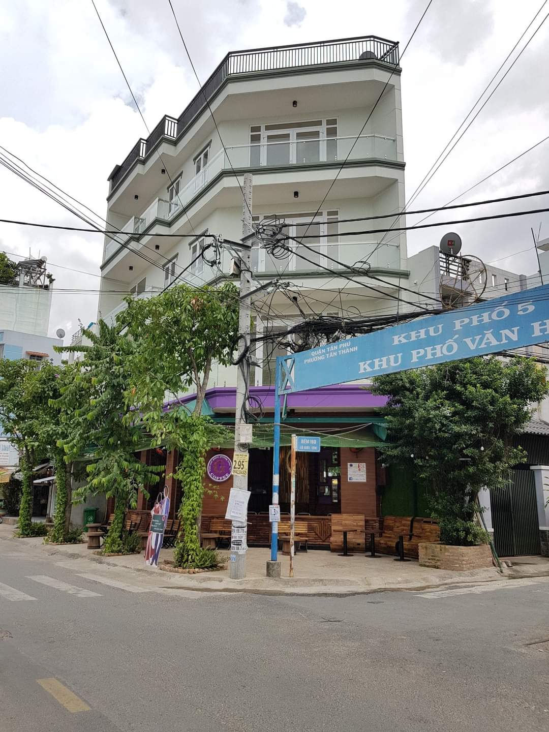 Bán nhà căn góc MTKD Kênh Nước Đen Tân Phú 4x16m đúc 3 lầu ST (gần Tân Hương - Đô Đốc Long)