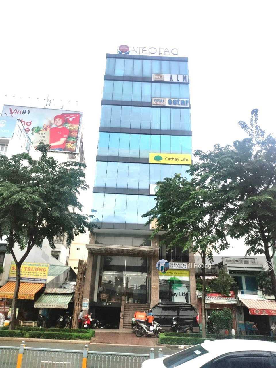 Bán building đường CMT8, Quận 3. 108m2 đất, 600m2 sàn. Hầm 9 tầng - HĐT 200triệu giá 50 tỷ