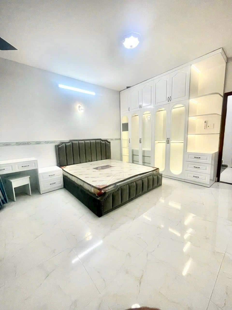 Bán nhà mới TT. Nhà Bè - đường 6m xe hơi 1897 HTP - 50m2 hoàn công 169m2 - 4t giá 5.2 tỷ