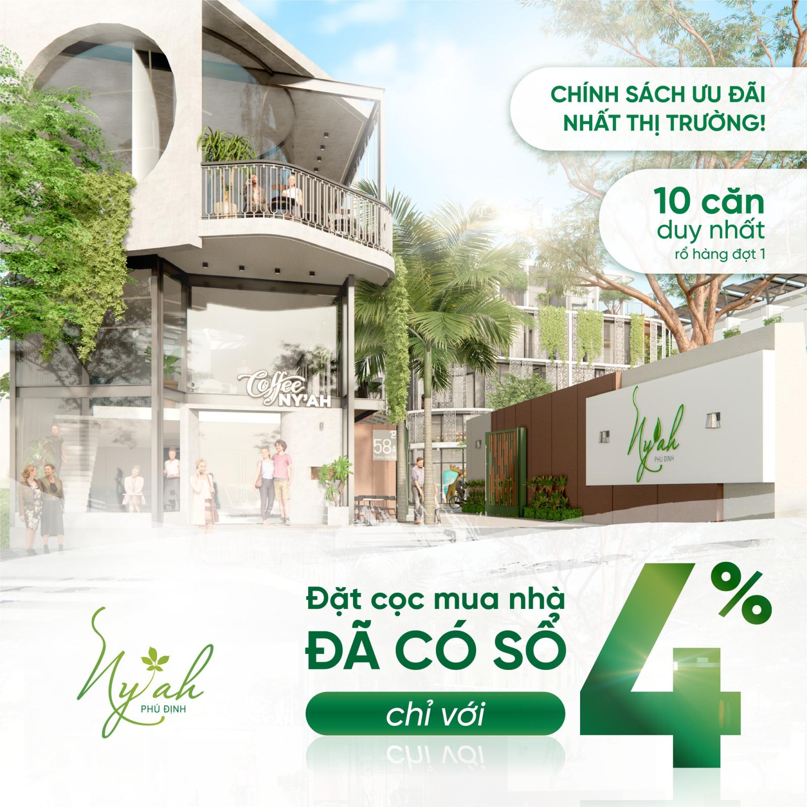 Bán nhà phố Ny'Ah Phú Định Q.8, khu compound giá chỉ từ 6,8 tỉỉ
