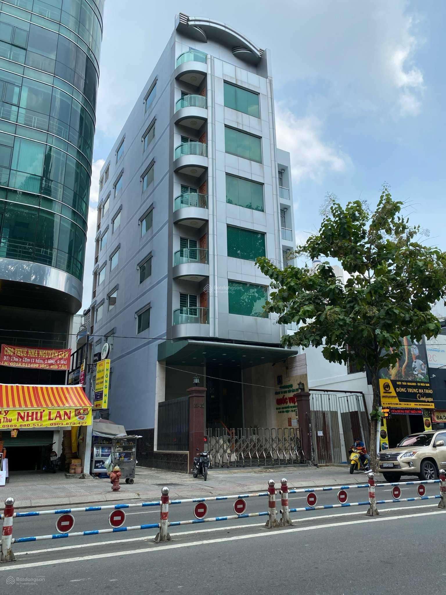 Cần bán nhanh tòa nhà VP góc 2 MT Nguyễn Thị Minh Khai Q1. Chỉ 80 tỷ cho tòa nhà 1h + 8 tầng