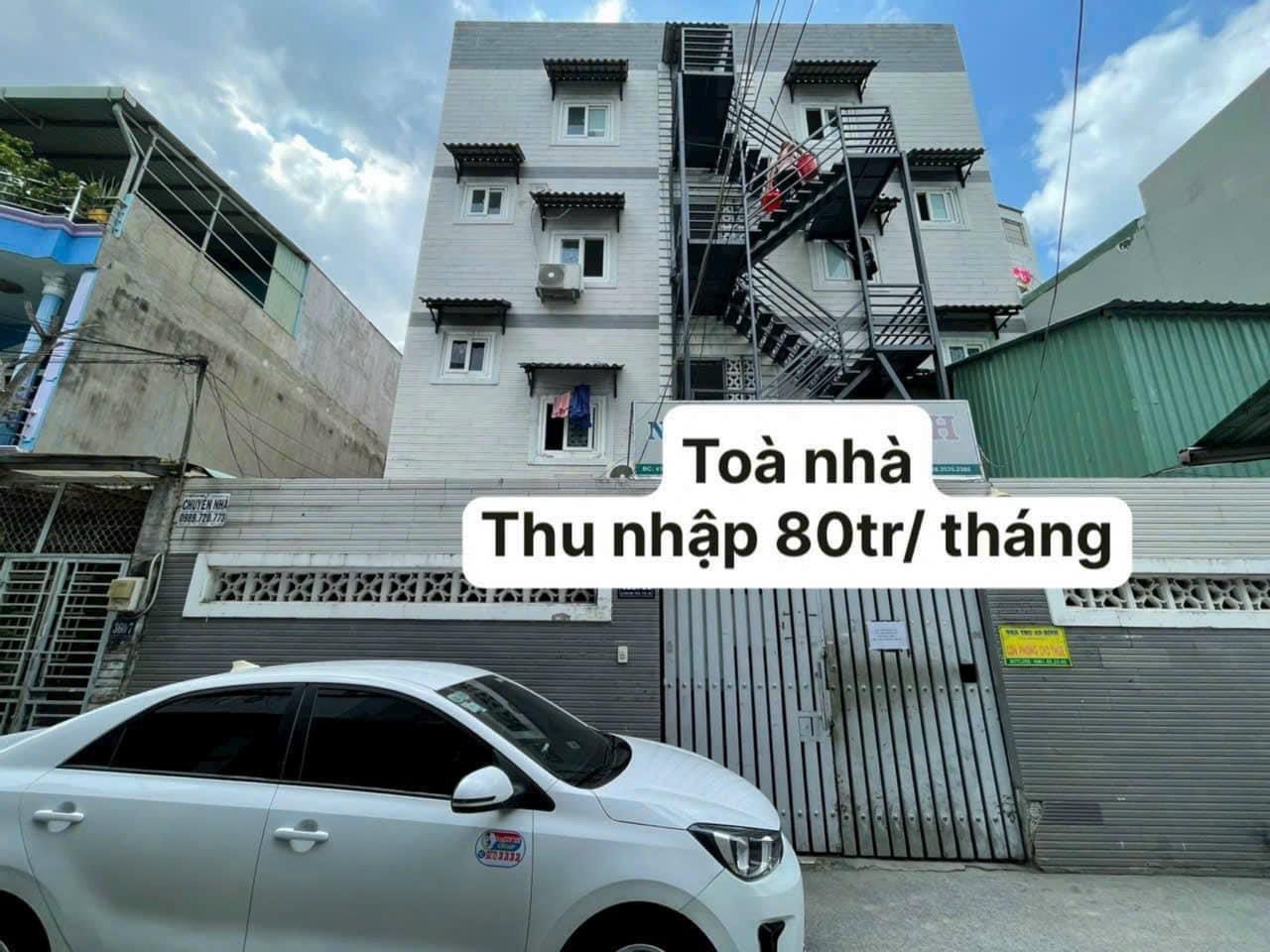 Bán CHDV Lê Văn Thọ, 205m2, 39 Phòng đang cho thuê khoán 80tr/tháng chỉ 12 tỷ