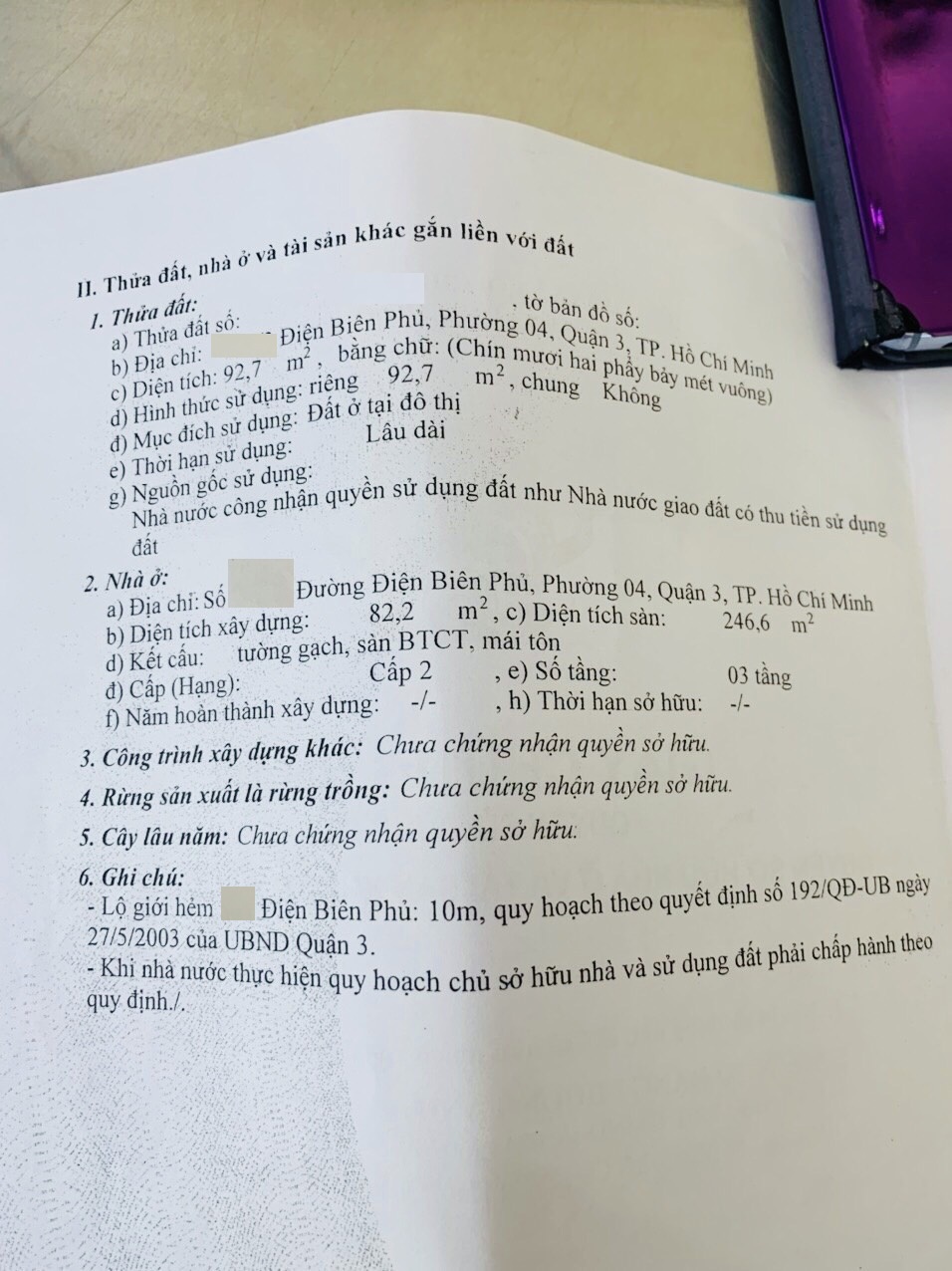 Bán nhà ngay mặt tiền Điện Biên Phủ, Q3, DT:5,5x17, 1tr2l, giá:19,8 tỷ