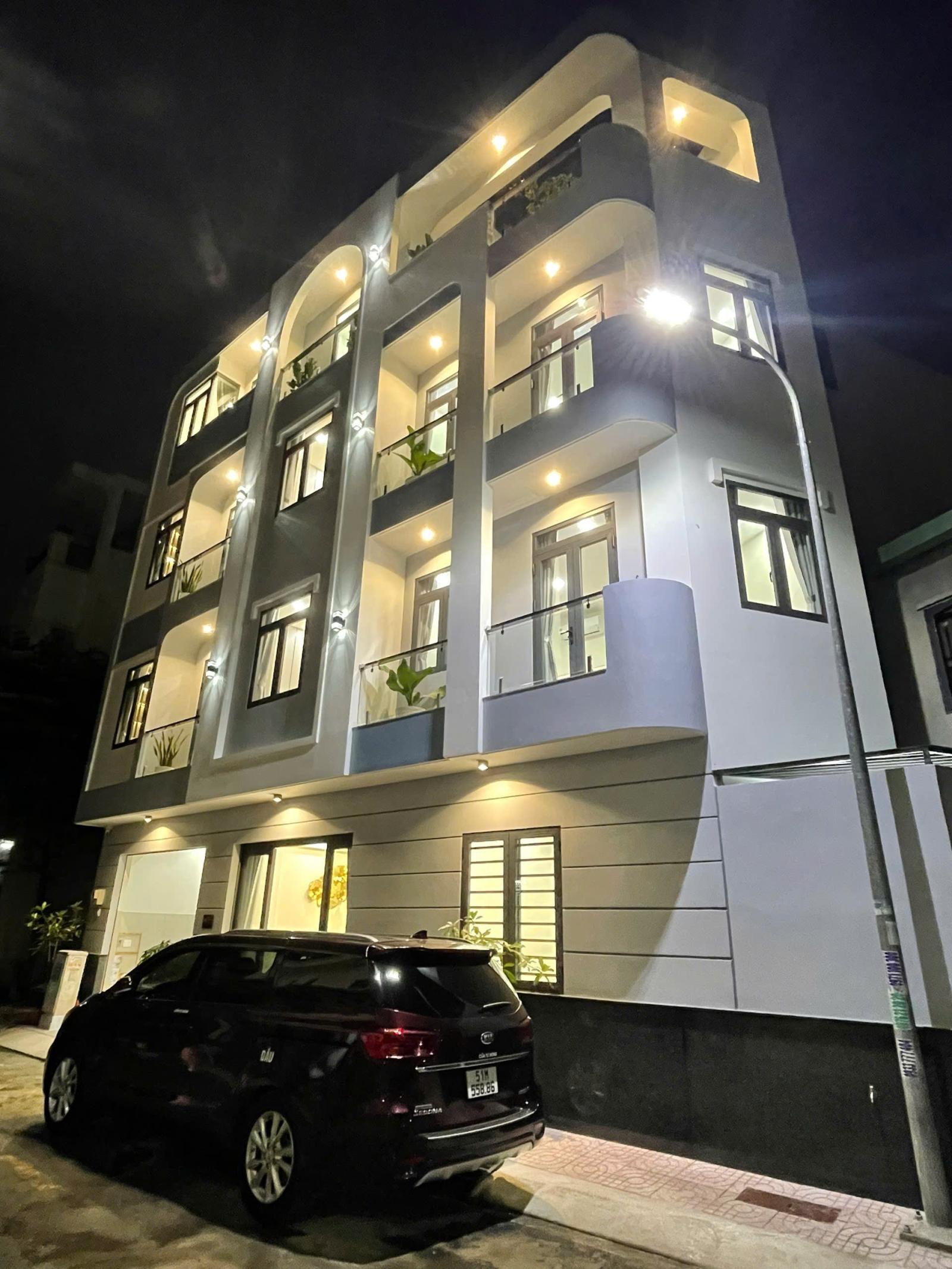 Nhà Bán Hẽm Nhựa 7m - 5 Tầng Mới - Đường Bình Thành - DT 14 x 10m