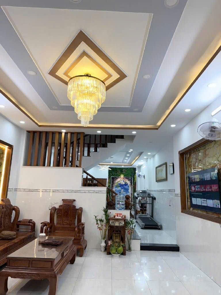 Nhà 3 Tầng HXH 4m Phan Huy Ích, Gò Vấp. 80M2 Ngang Đẹp 5m Bán Chỉ 8,5 Tỷ.