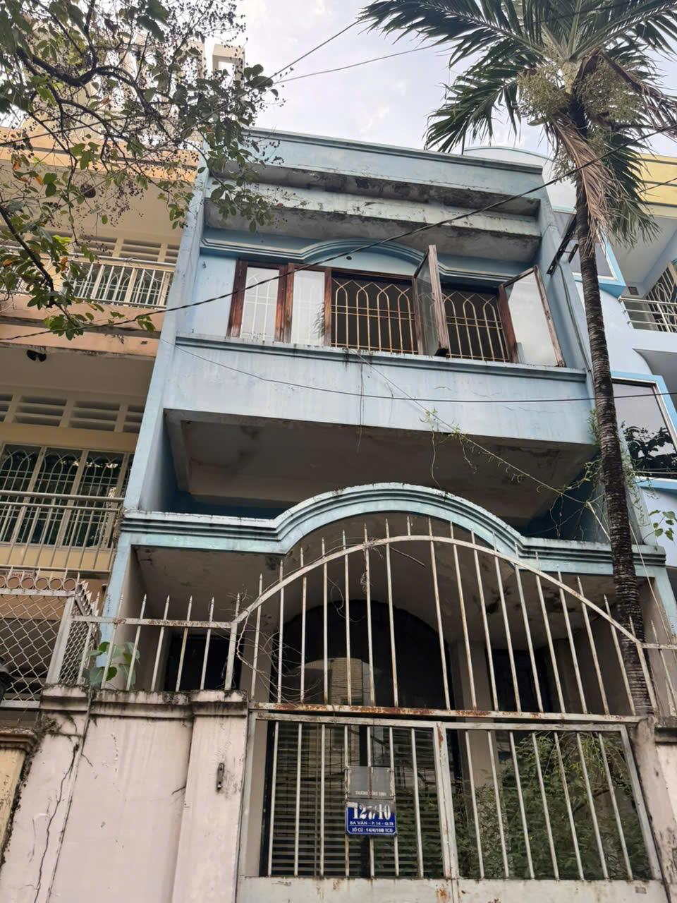 **Bán nhà hẻm Trương Công Định ** phường 14 Tân Bình; 6,5x15m 3 tầng
