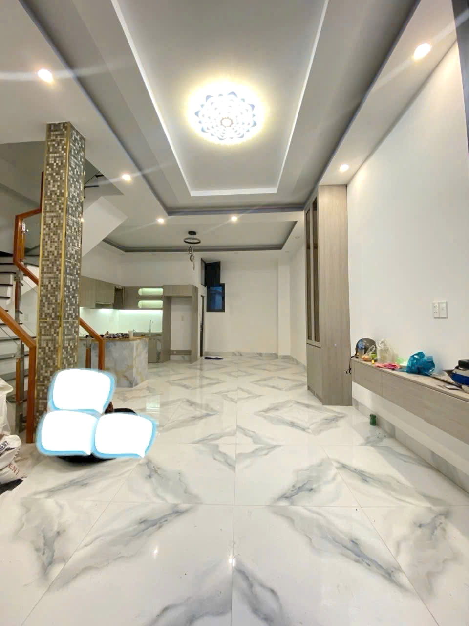 Nhà nở hậu 6m Mạc Vân P13Q8 (P.Chánh Hưng), ko lộ giới