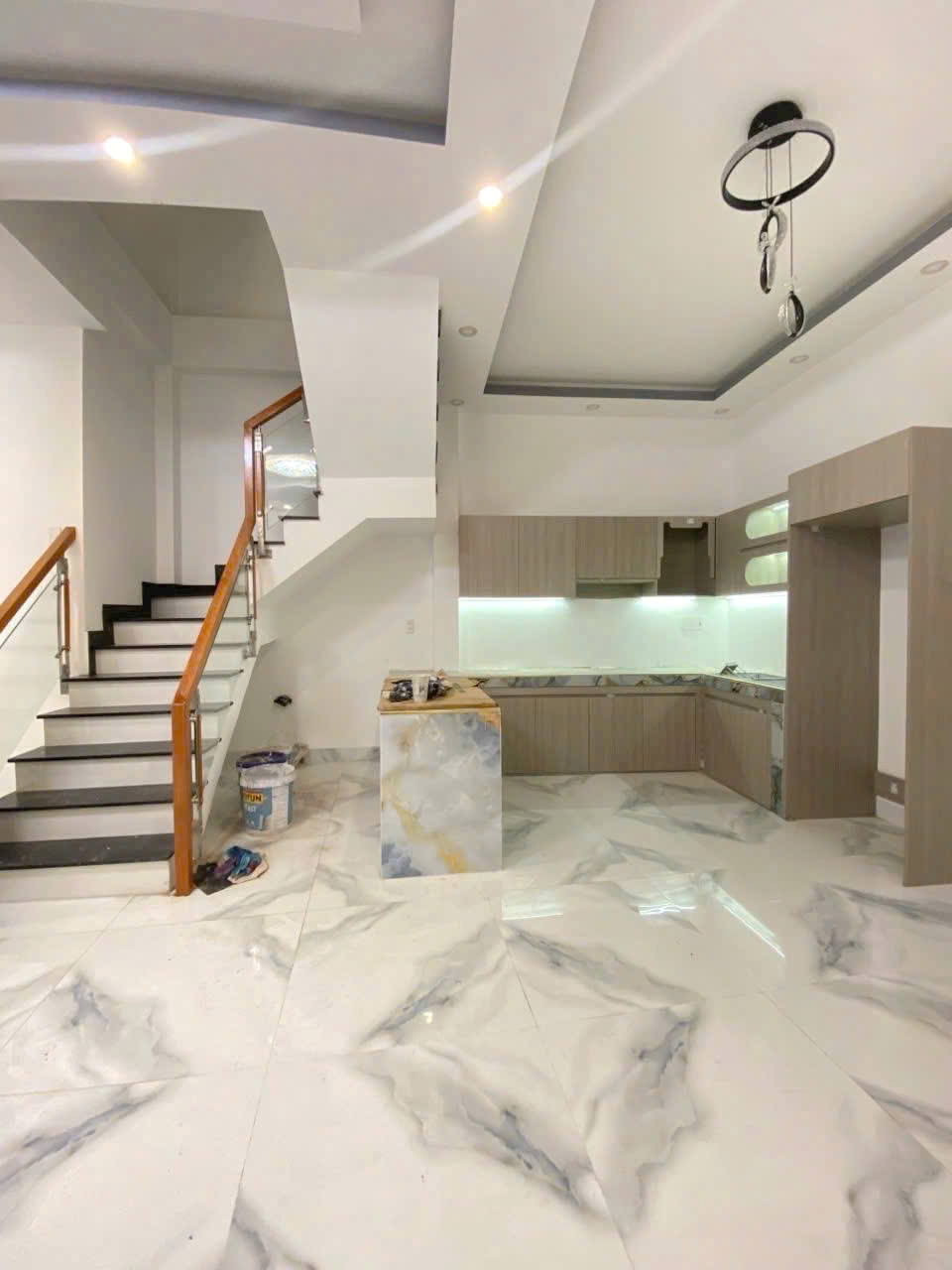Nhà nở hậu 6m Mạc Vân P13Q8 (P.Chánh Hưng), ko lộ giới