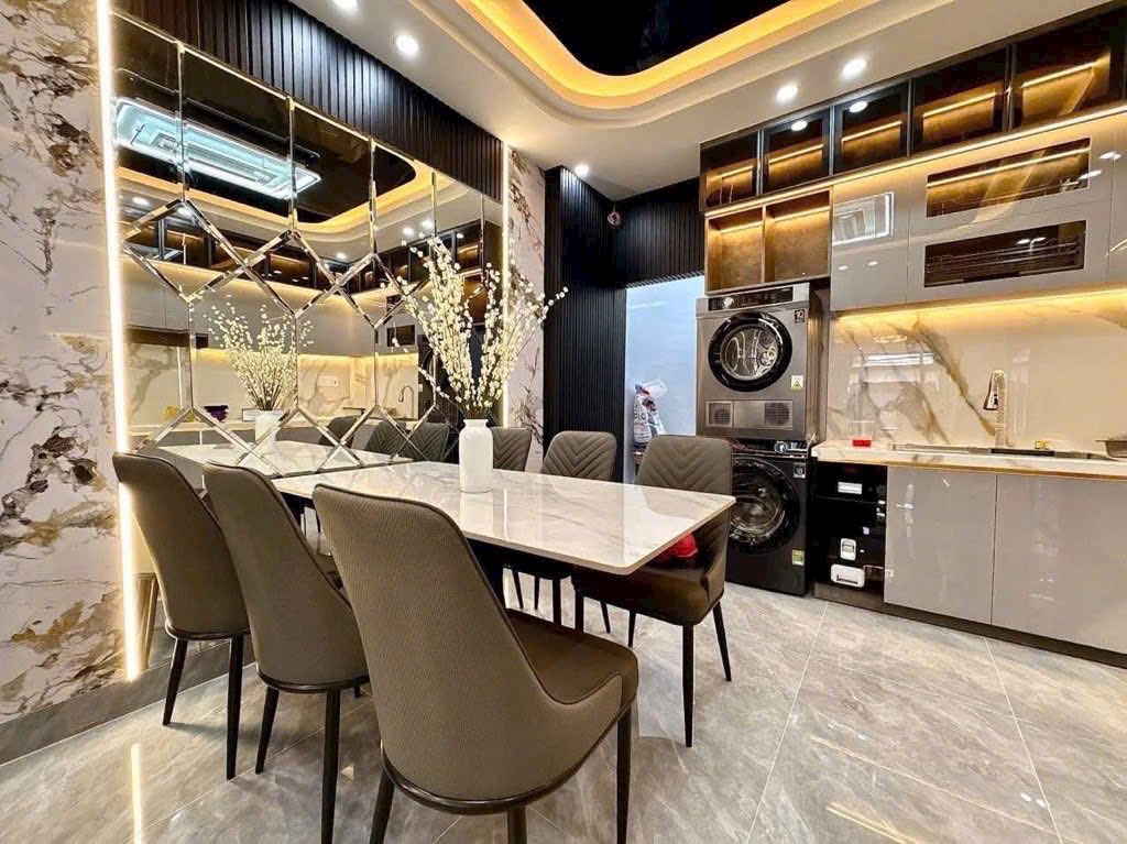 NHÀ HẺM XE HƠI HUỲNH TẤN PHÁT, NHÀ BÈ – NHÀ FULL NỘI THẤT – 6,79 TỶ