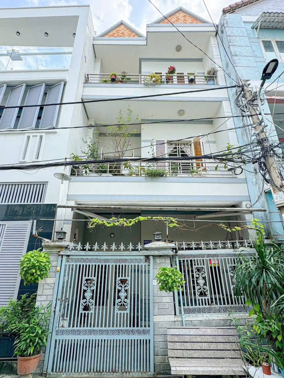 BÁN NHÀ HẺM XE HƠI ĐƯỜNG GÒ Ô MÔI, QUẬN 7 - HẺM THÔNG - CẠNH PHÚ MỸ HƯNG - 8,6 TỶ