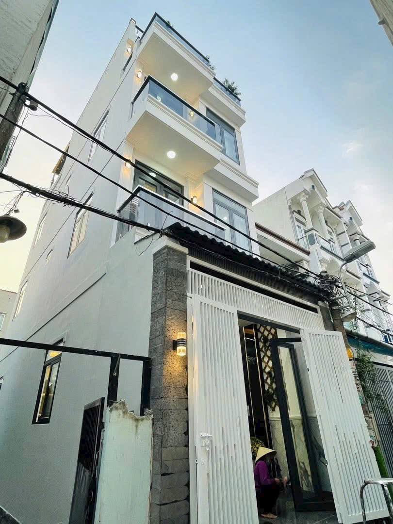 NHÀ MỚI HUỲNH TẤN PHÁT, NHÀ BÈ – HẺM XE HƠI – FULL NỘI THẤT – GIÁ 6,66 TỶ
