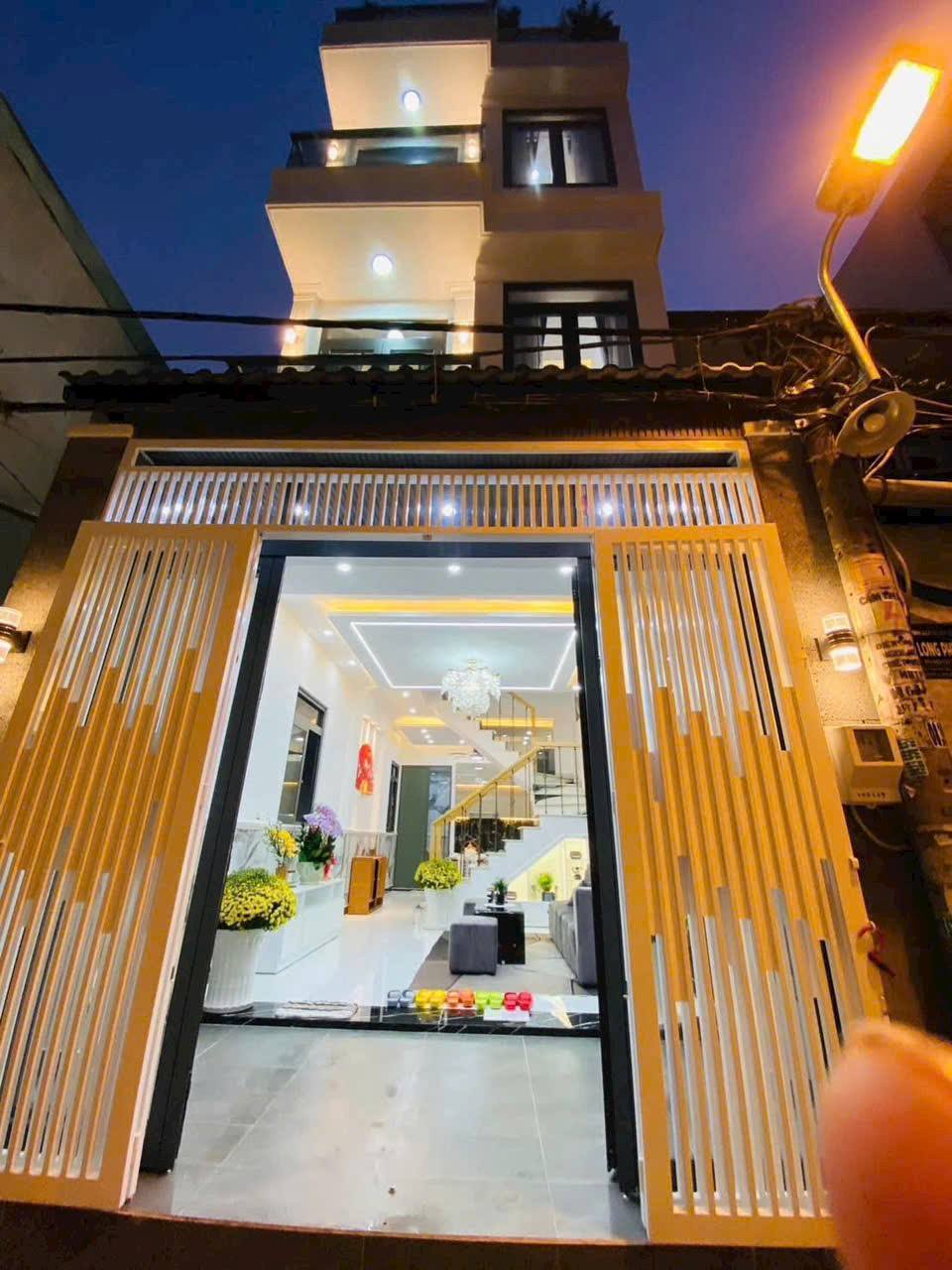 NHÀ MỚI HOÀN THIỆN HẺM 2174 HUỲNH TẤN PHÁT, NHÀ BÈ - GIÁ 6 TỶ 660 TRIỆU