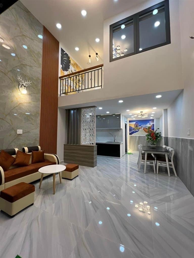Nhà Đẹp Mới Xây Full Nội Thất - 5 Tầng ~ 40m2 Chỉ 6.3Tỷ - Tại TRẦN THỊ TRỌNG ( CỐNG LỠ), Tân Bình