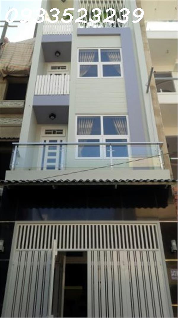 Bán Nhà hẻm thông xe tải Dương Quảng Hàm, P5 đối diện chung cư K26 - DT 4x15m, 1 trệt 3 lầu 8 tỷ