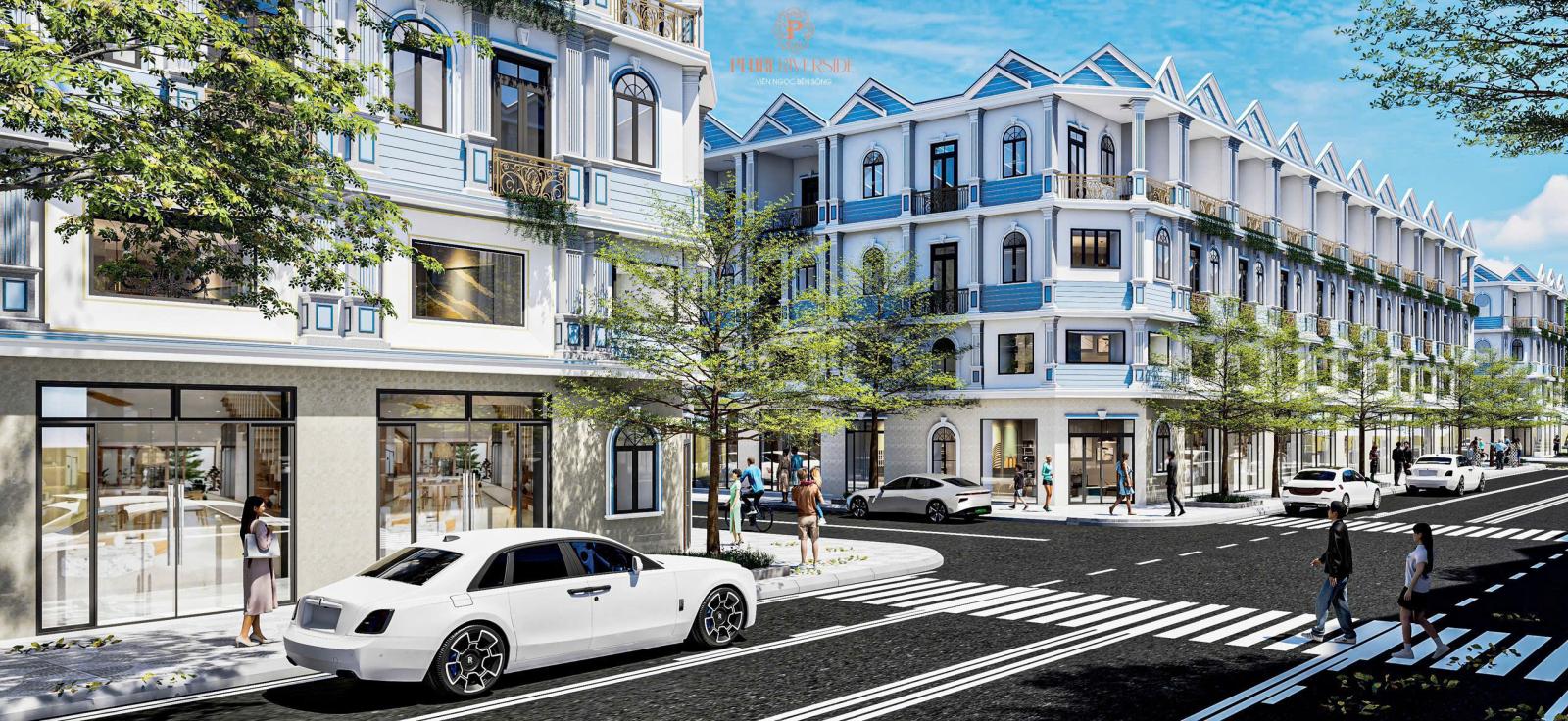VIÊN NGỌC VEN SÔNG - DỰ ÁN NHÀ LIỀN KỀ PEARL RIVERSIDE