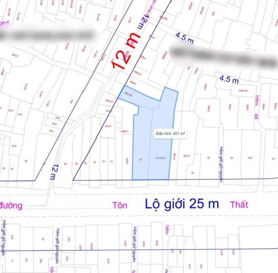 BÁN NHÀ C4 MẶT TIỀN KD Đ.TÔN THẤT THUYẾT, QUẬN 4 - NGANG SIÊU KHỦNG 13M*26M - GÓC 2 MẶT TIỀN NỞ