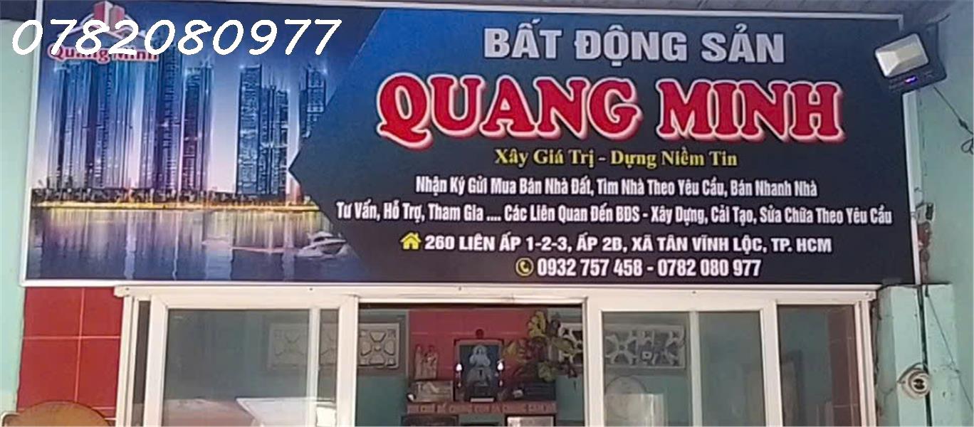 BẤT NGỜ CƠ HỘI VÀNG ĐẦU TƯ THÔNG MINH : MTKD  12M CỰC ĐỈNH Phường Tân Quý, Quận Tân Phú,  - 98M2 -