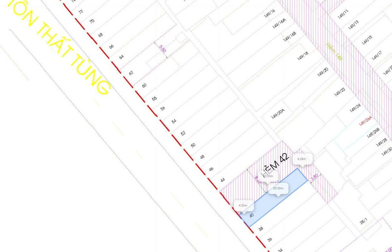 Nhà góc 2 mặt tiền Tôn Thất Tùng Bến Thành Q1 – 85m² đất, dòng tiền 135 triệu/tháng