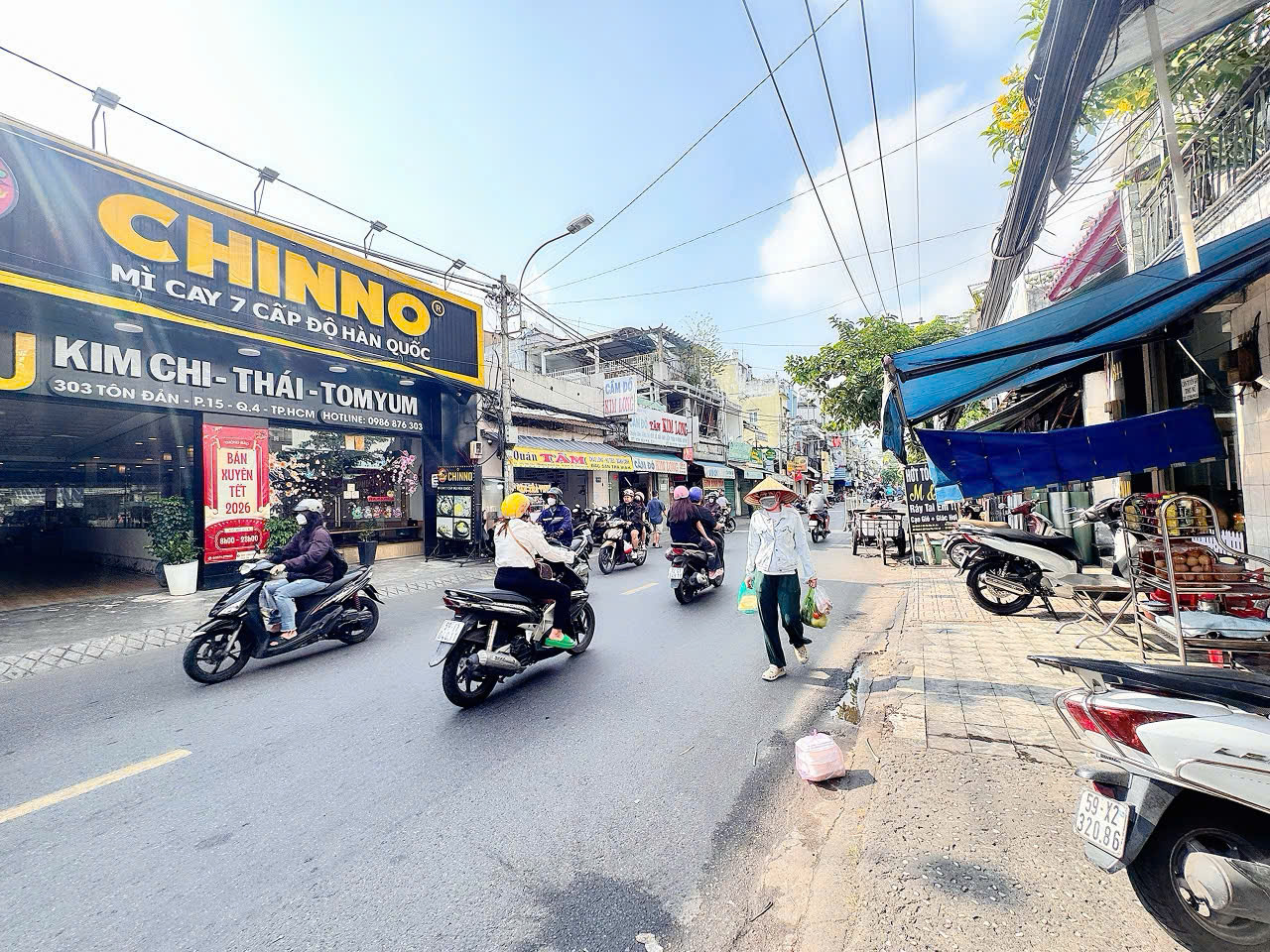 HIẾM DT SIÊU LỚN 266M2 FULL THỔ- BÁN NHÀ 5 TẦNG MẶT TIỀN KD Đ.TÔN ĐẢN, QUẬN 4- DÒNG TIỀN ĐỀU HƠN
