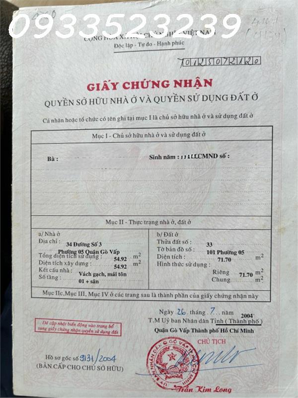 Siêu Phẩm Nhà Dương Quảng Hàm, cách Đại Học Văn Lang & đường Rạch Xuyên Tâm
