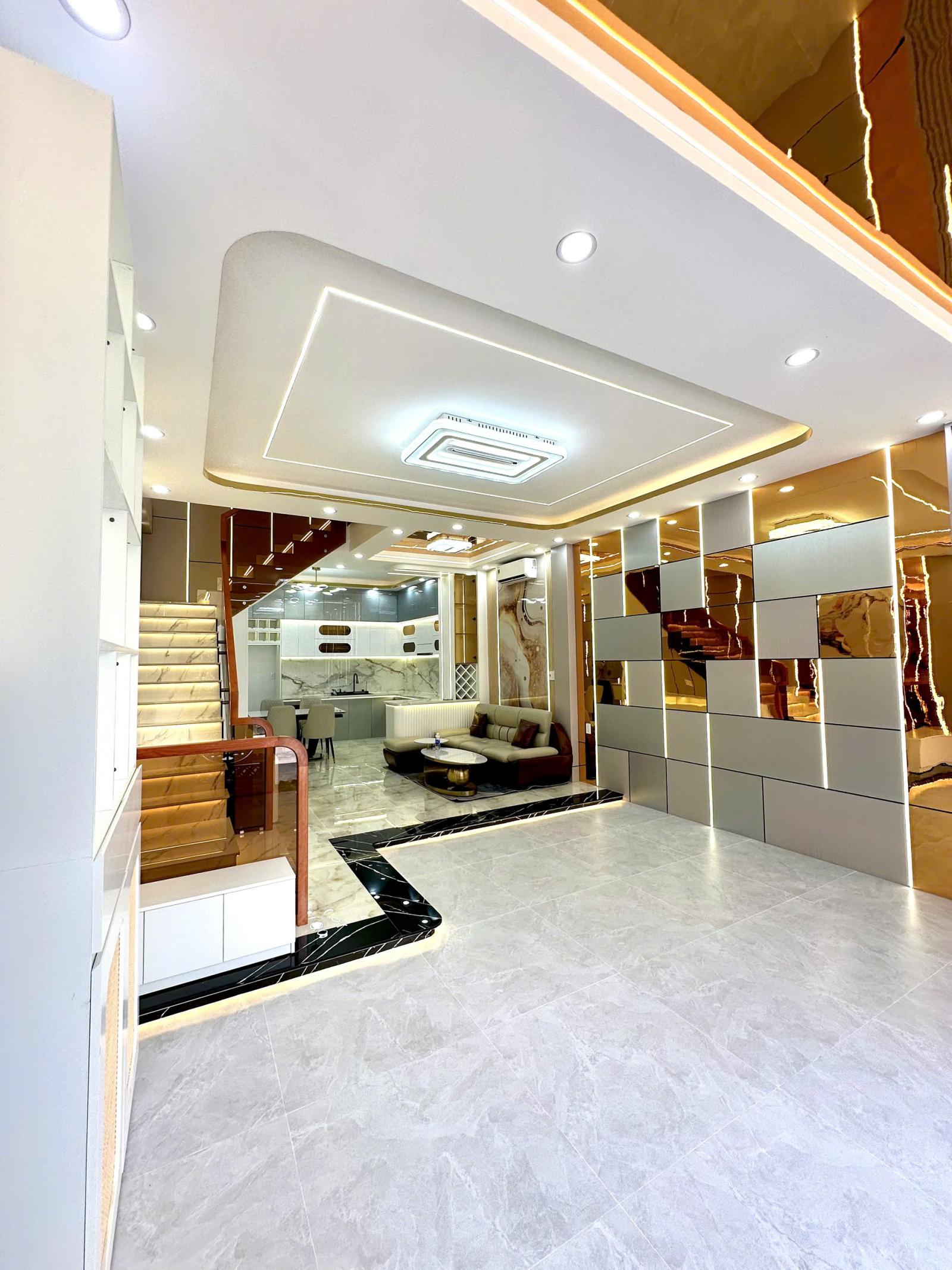 Q7 – NHÀ 4 TẦNG HẺM 5M -  NGAY NAM LONG, PHÚ THUẬN – Ô TÔ NGỦ TRONG NHÀ