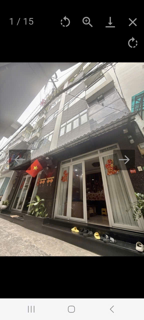 Nhà hẻm xe hơi , 65m2 , 4 lầu , Phú Nhuận , giá 11 tỷ .