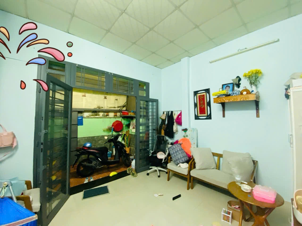 GÒ VẤP-LÊ ĐỨC THỌ-Ô TÔ ĐỖ CỬA-NHÀ CẤP 4