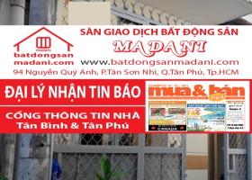 Bán nhà Hẻm cụt 2M - Bùi Thị Xuân, P.3, Q.Tân Bình 583110