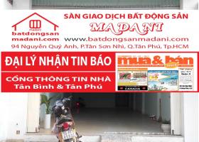 Bán nhà Mặt tiền – Gò Dầu, P.Tân Quý, Q.Tân Phú 587336