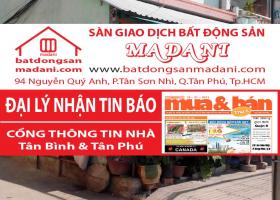 Bán nhà Mặt tiền – Kênh Tân Hóa, P.Phú Trung, Q.Tân Phú 609437