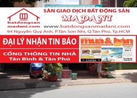 Bán nhà Mặt tiền – Trương Vĩnh Ký, P.Tân Thành, Q.Tân Phú 657941
