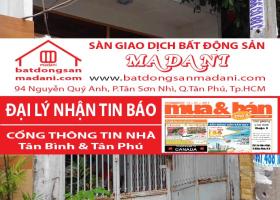 Bán nhà Mặt tiền – Trần Quang Cơ, P.Phú Thạnh, Q.Tân Phú 657950