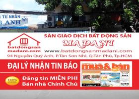 Bán nhà Mặt tiền – Dương Đức Hiền, P.Tây Thạnh, Q.Tân Phú 675371