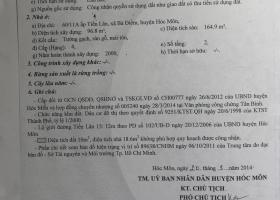 Bán nhà mặt tiền đường Tiền Lân 15, Xã Bà Điểm, Hóc Môn 901363