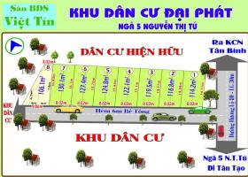 Đất thổ cư 13 Triệu/m2 duy nhất tại KDC Đại Phát-Ngã 5 Vĩnh Lộc 936932