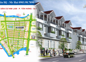 HOT...! Cần bán nhà phố K28 Him Lam Kênh Tẻ, mặt tiền NGUYỄN THỊ THẬP Quận 7 1219016