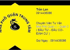 Bán nhà quận 1 - Trần Quý Khoách P Tân Định Quận 1, 8 x 15- 14ty. 1249817