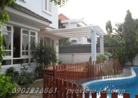 Biệt thự villa Trần Não 555m2, 5PN, có hồ bơi sân vườn rộng 2413402