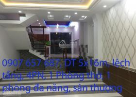 Bán nhà phố đường số Phạm Hữu Lầu, DT 280m2, 4 phòng ngủ, phòng thờ, sân thượng, sân phơi, giá tốt 2329103