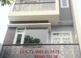 Bán nhà 3,5 lầu, DT 4mx17m, mặt tiền đường nhựa 10m KDC Bình Phú, SH2018 2381212