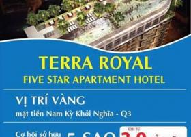 Bán căn hộ Terra Royal  khách sạn 5* tại trung tâm quận 3, chỉ với 3,9 tỷ/58m2/2PN nhận ngay CK 3% 3042354