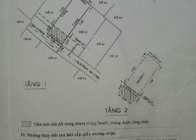 Bán nhà đường Phạm Văn Chiêu, P14 vào 50m, DT 3,5x10m, đúc thật kiên cố, 1 tấm, giá 1.35 tỷ 3062674
