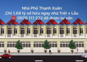 Bán nhà phố KDC Thạnh Xuân, giá 1.68 tỷ. HXH đường Hà Huy Giáp, P.TX. Q12. 3279603