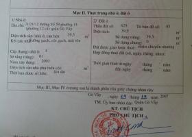 Bán nhà 105/ đường Số 59, P14, Gò Vấp, giá 2.5 tỷ TL 4407324