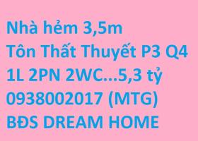 Bán nhà HXH 6,2x11,7m, Tôn Thất Thuyết, P3, Q4, 5,3 tỷ 4859870